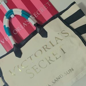 Victoria secret sun bag 16x12x9 tote